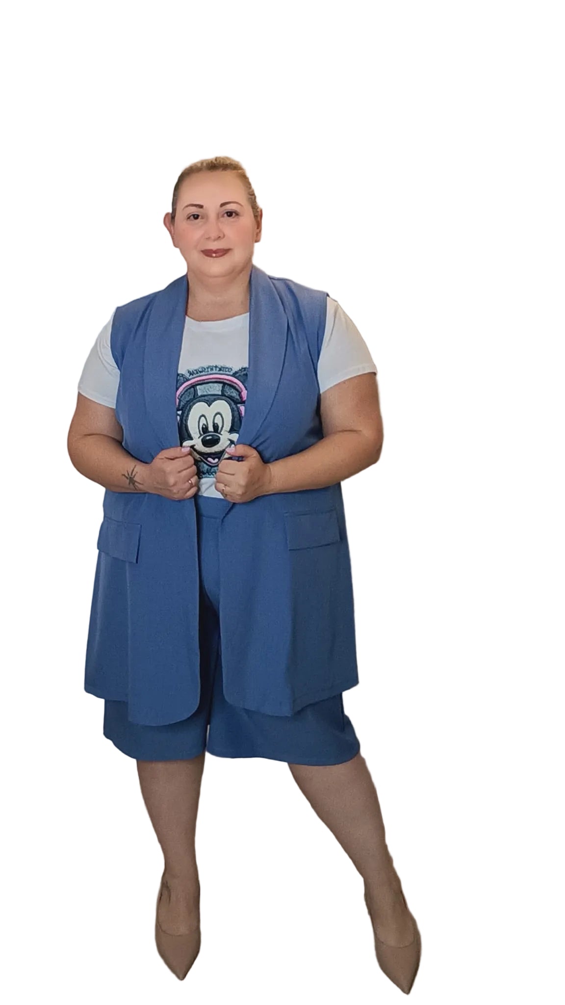 Completo gilet e pantaloncini